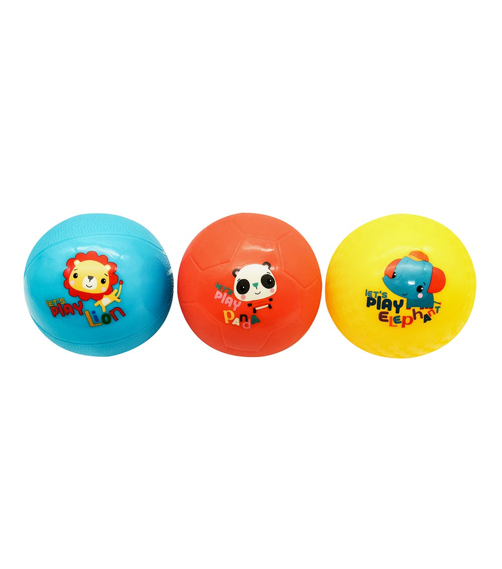 FISHER PRICE 3 Soft Bouncy Balls (12cm)