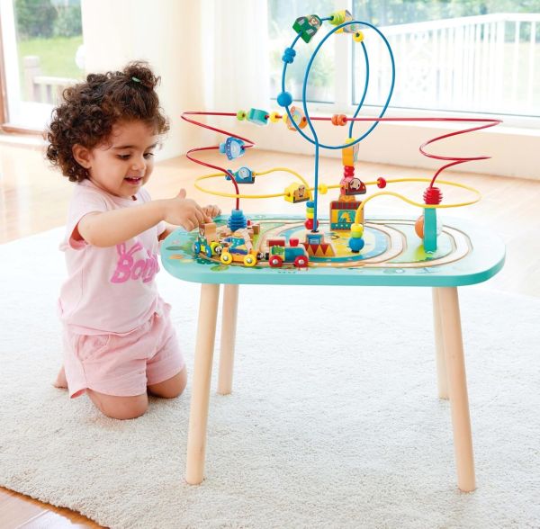 Hape Twisting Railway Maze Table