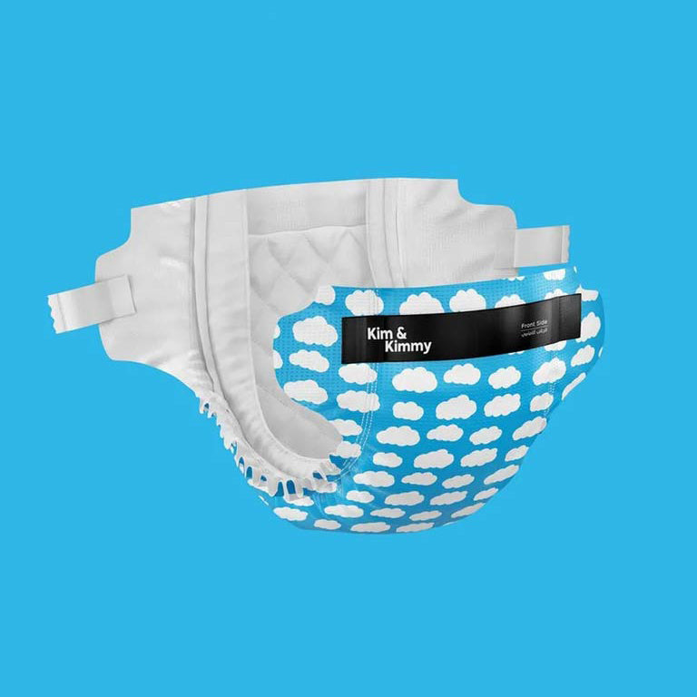 Kim & Kimmy Size 4 (9-14kg) – 52 Diapers