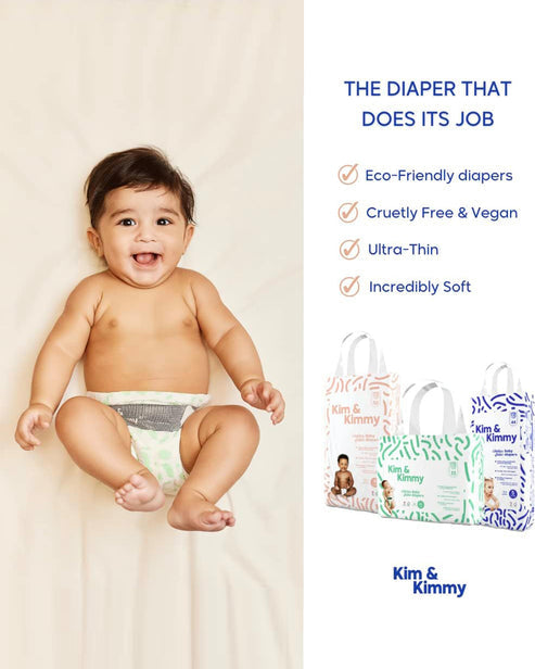 Kim & Kimmy Good Vibes Diaper Pants-Size 5 (12-17Kg)