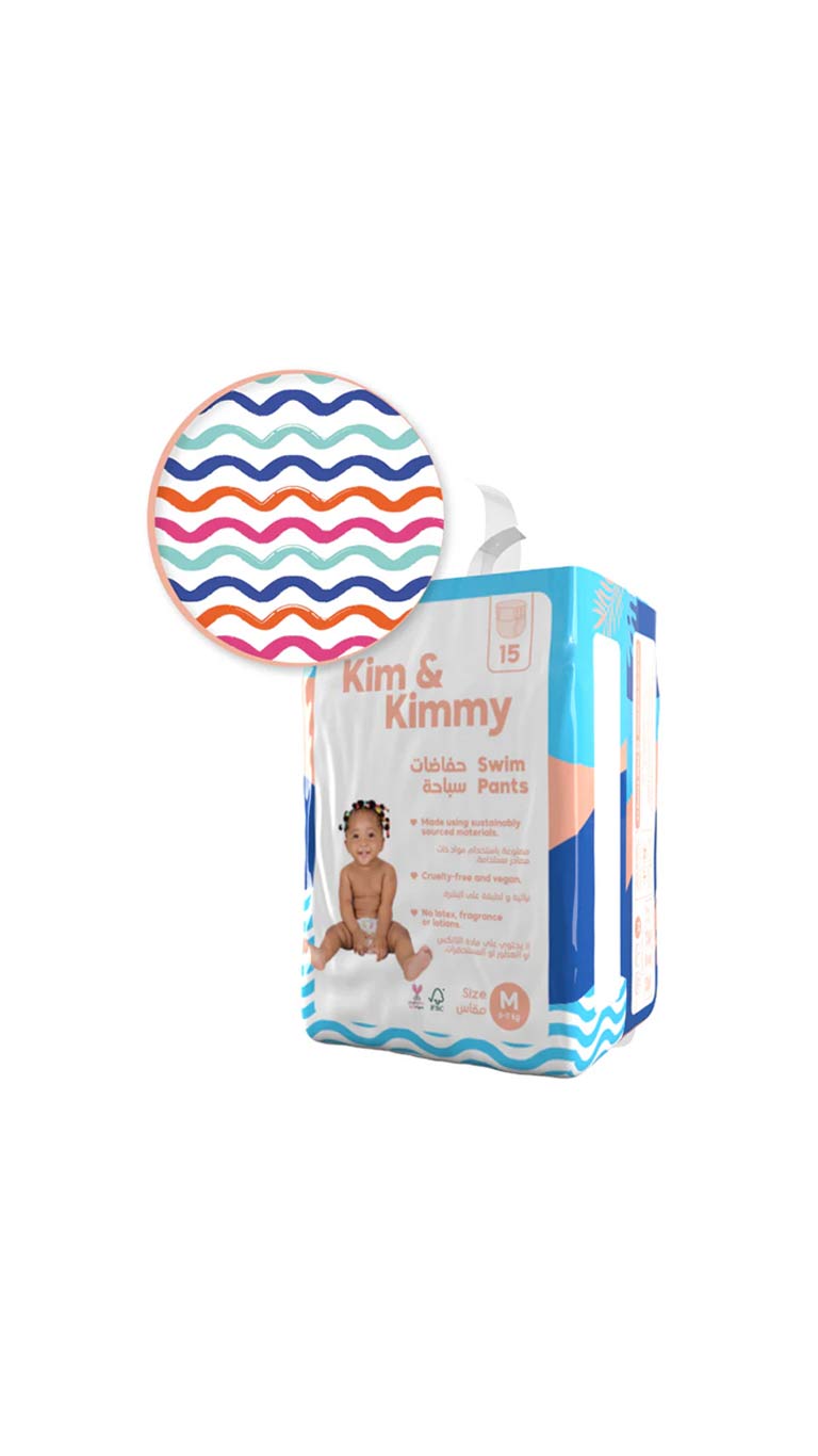 Kim & Kimmy Size Medium (6-11kg) – 15 Swim Pants