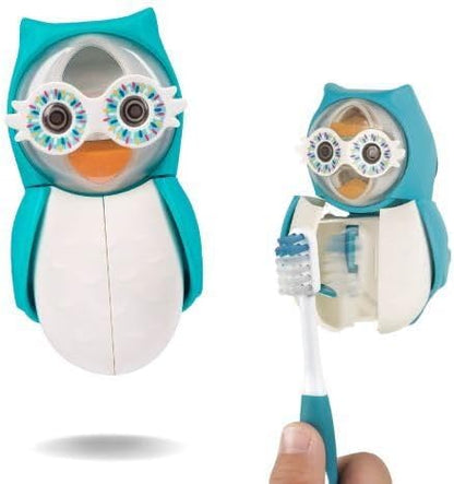 Flipper Owl Toothbrush Cover Blue