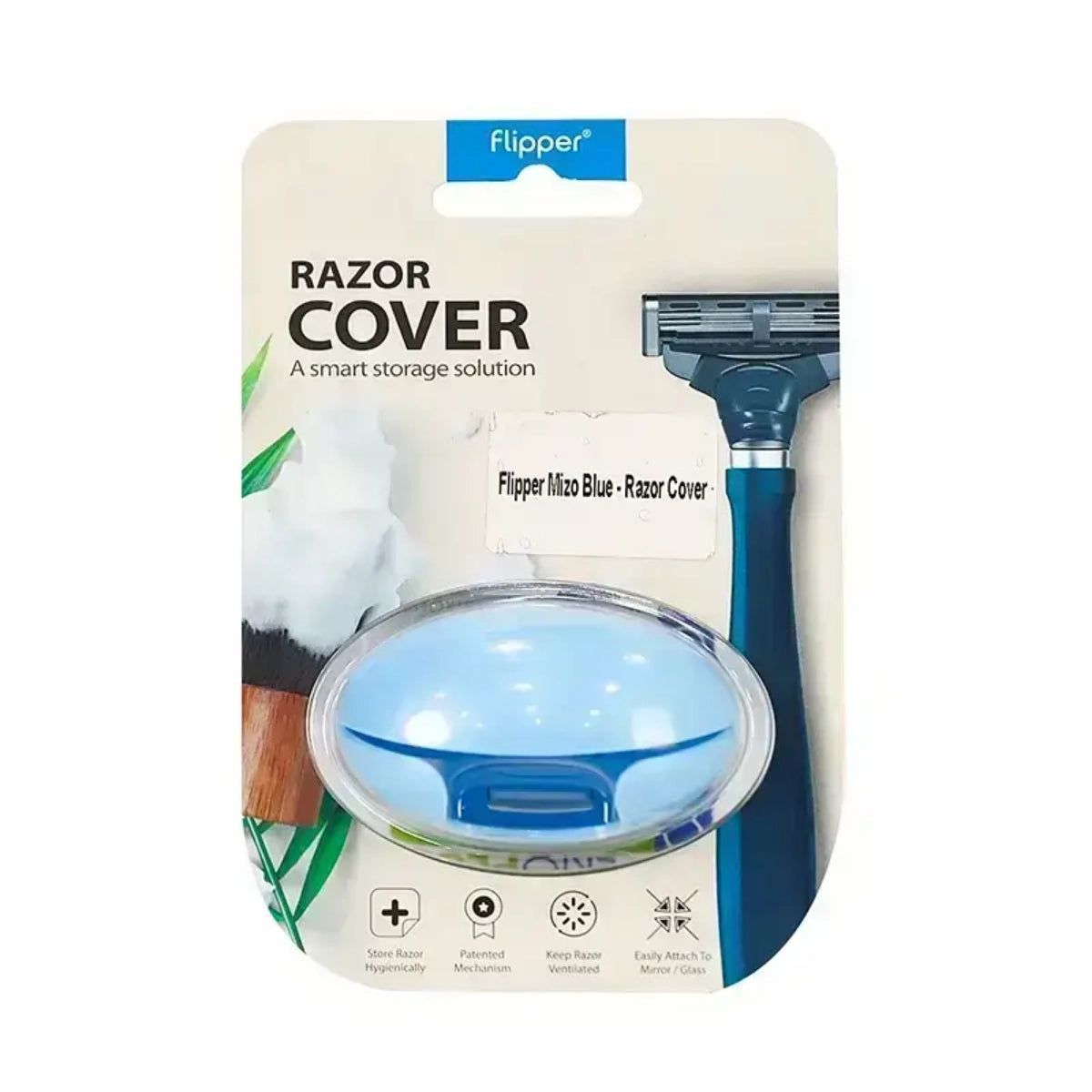 Flipper Mizo Blue Razor Cover