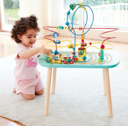 Hape Twisting Railway Maze Table