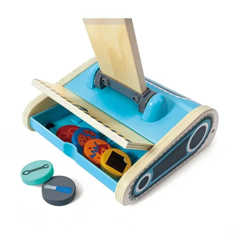 Hape  Wooden Vacuum Playset W / Aceessories