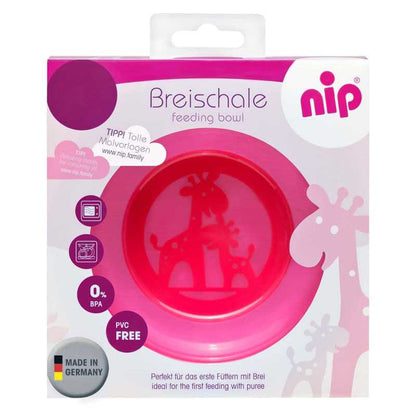 Nip - Feeding Bowl - Pink