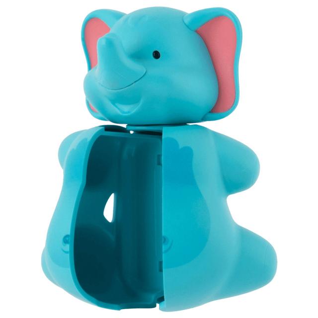 Flipper - Hygienic Toothbrush Holder w/ Suction Cup, Elephant, 3Y+