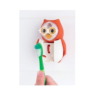 Flipper Owl Toothbrush Cover With Timer