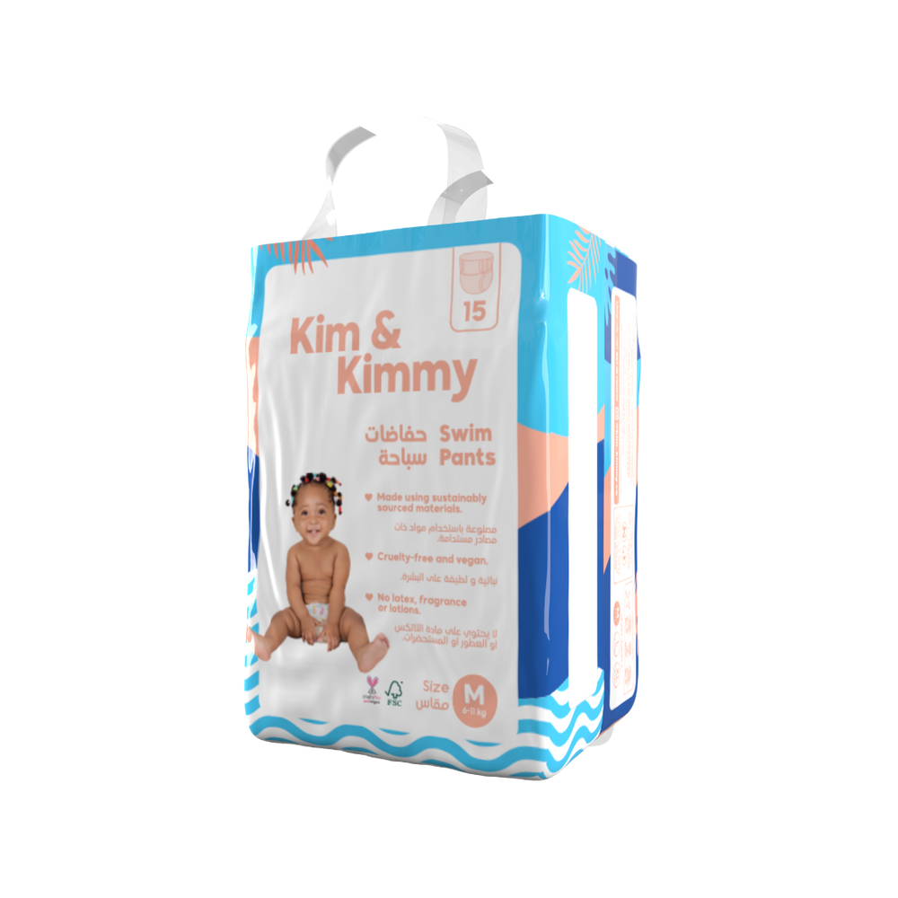 Kim & Kimmy Size Medium (6-11kg) – 15 Swim Pants